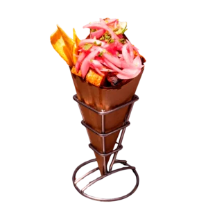 CEVICHE CHICHARRON PEQ (1) SMALL PORK BELLY CEVICHE