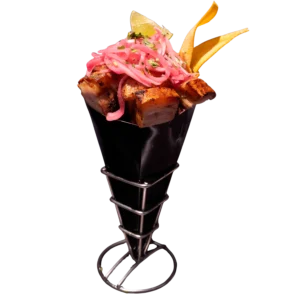 LARGE PORK BELLY CEVICHE